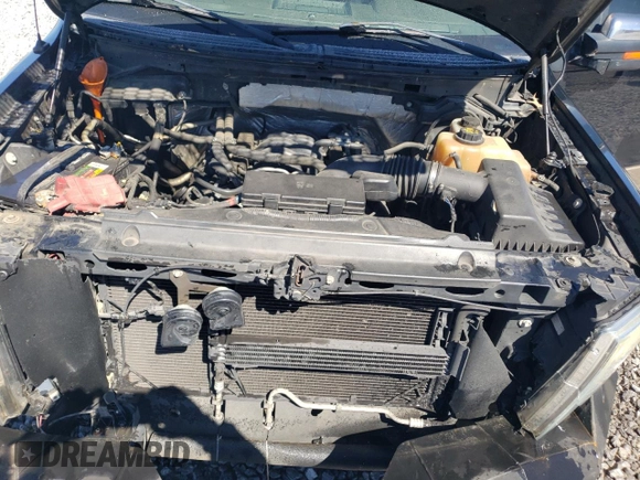 2012 Ford F-150 XL with VIN 1FTFW1EF1CFC47492, listed as a Copart auction lot 49002225 with 189,042 mi miles and Salvage Title. Bid and sale history available at carsss.com. Image 11.