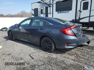 2020 Honda Civic LX with VIN 2HGFC2F6XLH526078, listed as a Copart auction lot 47649975 with 76,364 mi miles and Salvage Title. Bid and sale history available at DreamBid. Image 2.