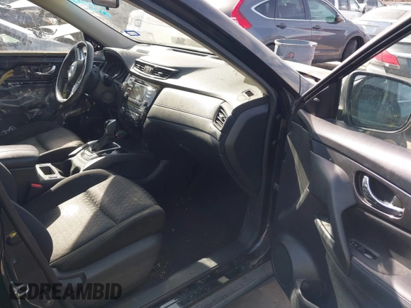 2017 Nissan Rogue SV with VIN KNMAT2MT9HP522348, listed as a IAAI auction lot 41797991 with 104,952 mi miles. Bid and sale history available at carsss.com. Image 5.