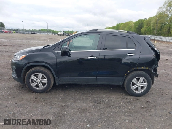 2019 Chevrolet Trax LT with VIN KL7CJPSB2KB851982, listed as a IAAI auction lot 41983388 with 159,852 mi miles. Bid and sale history available at carsss.com. Image 15.