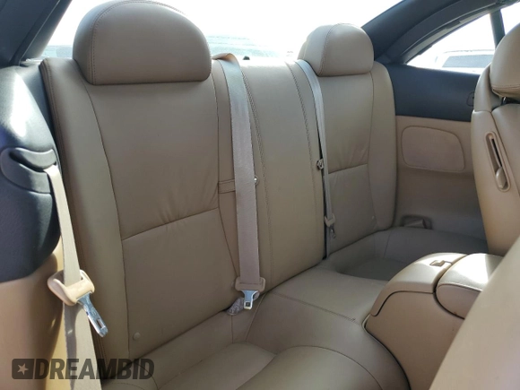 2008 Lexus SC 430 with VIN JTHFN45Y689017747, listed as a Copart auction lot 41584735 with 155,922 mi miles and Salvage title. Bid and sale history available at DreamBid. Image 10.