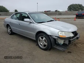 2002 Acura TL w/Navigation with VIN 19UUA56722A023536, listed as a Copart auction lot 73048224 with 136,880 mi miles and Salvage Title. Bid and sale history available at carsss.com. Image 4.