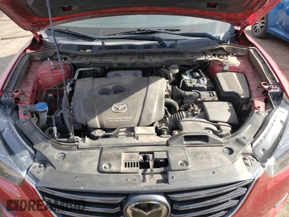 2016 Mazda CX-5 Grand Touring with VIN JM3KE4DYXG0850270, listed as a Copart auction lot 83681274 with 121,486 mi miles and Salvage Title. Bid and sale history available at carsss.com. Image 12.
