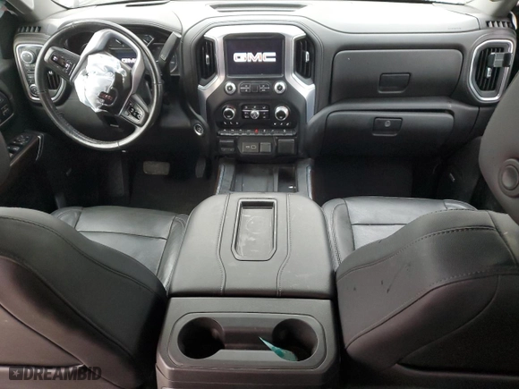 2019 GMC Sierra 1500 SLT with VIN 1GTU9DED2KZ322373, listed as a Copart auction lot 45382825 with 74,890 mi miles and Salvage Title. Bid and sale history available at carsss.com. Image 8.