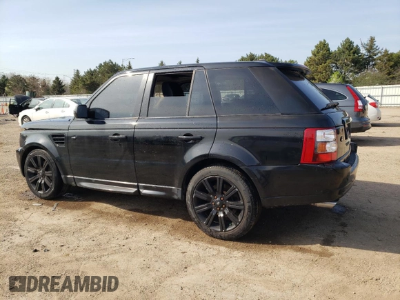 2008 Land Rover Range Rover Sport SC with VIN SALSH23488A185862, listed as a Copart auction lot 54445615 with 147,187 mi miles and Salvage title. Bid and sale history available at DreamBid. Image 2.