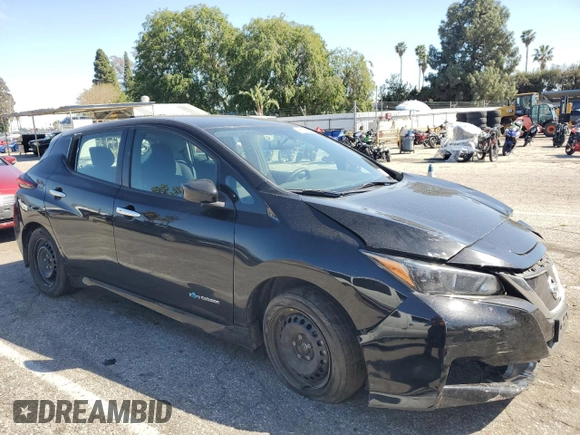 2018 Nissan LEAF S with VIN 1N4AZ1CP7JC304506, listed as a Copart auction lot 49539735 with 101,065 mi miles and Salvage Title. Bid and sale history available at DreamBid. Image 4.