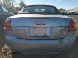 2009 Audi A4 2.0T with VIN WAUDF48H79K000402, listed as a Copart auction lot 76326434 with 50,703 mi miles and Salvage Title. Bid and sale history available at carsss.com. Image 6.