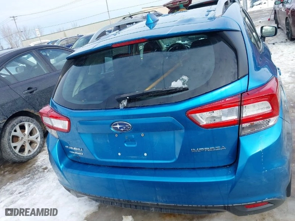2019 Subaru Impreza Premium with VIN 4S3GTAC60K3702297, listed as a IAAI auction lot 41594928 with 131,786 mi miles. Bid and sale history available at carsss.com. Image 16.