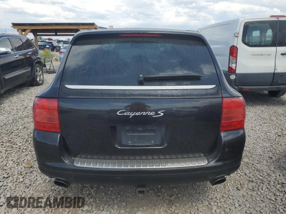 2006 Porsche Cayenne S with VIN WP1AB29P56LA61909, listed as a Copart auction lot 63065265 with 184,356 mi miles and Clean title. Bid and sale history available at DreamBid. Image 6.