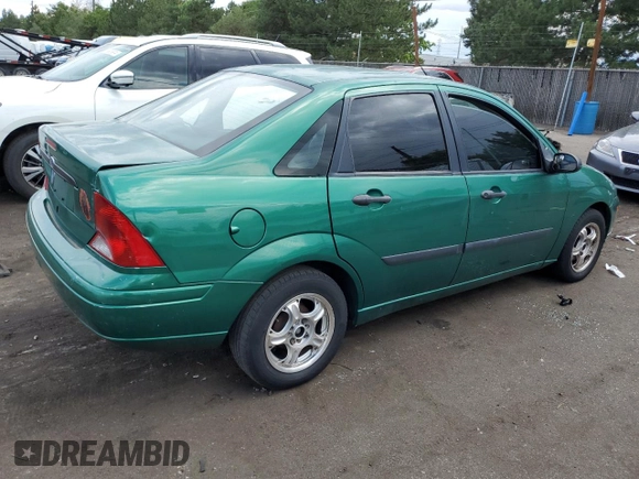 2002 Ford Focus LX with VIN 1FAFP33P32W117691, listed as a Copart auction lot 66618854 with Not Provided miles and Salvage Title. Bid and sale history available at DreamBid. Image 3.