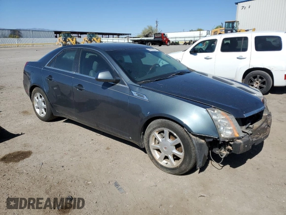 2008 Cadillac CTS RWD w/1SA with VIN 1G6DF577680179448, listed as a Copart auction lot 54250385 with 0 mi miles and Clean Title. Bid and sale history available at carsss.com. Image 4.