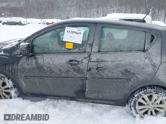 2016 Chevrolet Spark LT with VIN KL8CD6SA6GC542442, listed as a IAAI auction lot 41289669 with 133,269 mi miles and . Bid and sale history available at DreamBid. Image 14.