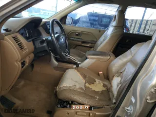 2003 Honda Pilot EX with VIN 2HKYF18503H565251, listed as a Copart auction lot 47386935 with 237,919 mi miles and Clean Title. Bid and sale history available at carsss.com. Image 7.