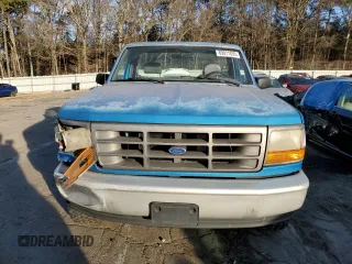 1995 Ford F-150 with VIN 1FTEF15Y4SLB43107, listed as a Copart auction lot 89071835 with 215,831 mi miles and Salvage Title. Bid and sale history available at carsss.com. Image 5.