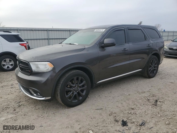 2015 Dodge Durango Special Service with VIN 1C4SDJFT3FC709629, listed as a Copart auction lot 86058474 with 124,483 mi miles and Clean Title. Bid and sale history available at carsss.com. Image 1.
