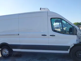 2023 Ford Transit Cargo with VIN 1FTBR1C84PKA64479, listed as a IAAI auction lot 41782267 with 13,412 mi miles. Bid and sale history available at carsss.com. Image 14.
