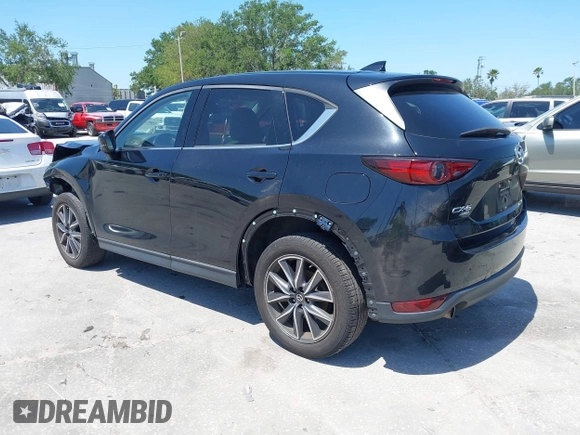 2017 Mazda CX-5 Grand Touring with VIN JM3KFBDL6H0200830, listed as a IAAI auction lot 42005145 with 90,510 mi miles. Bid and sale history available at carsss.com. Image 3.