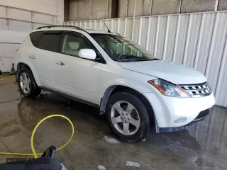 2003 Nissan Murano SL with VIN JN8AZ08T43W100200, listed as a Copart auction lot 87208504 with 104,212 mi miles and Salvage Title. Bid and sale history available at carsss.com. Image 4.