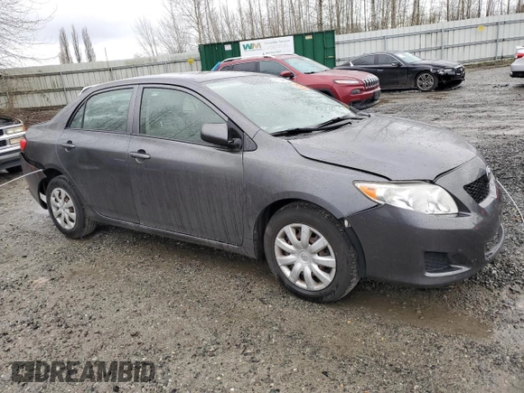 2010 Toyota Corolla with VIN JTDBU4EE4AJ072422, listed as a Copart auction lot 51004795 with 95,417 mi miles and Salvage Title. Bid and sale history available at carsss.com. Image 4.
