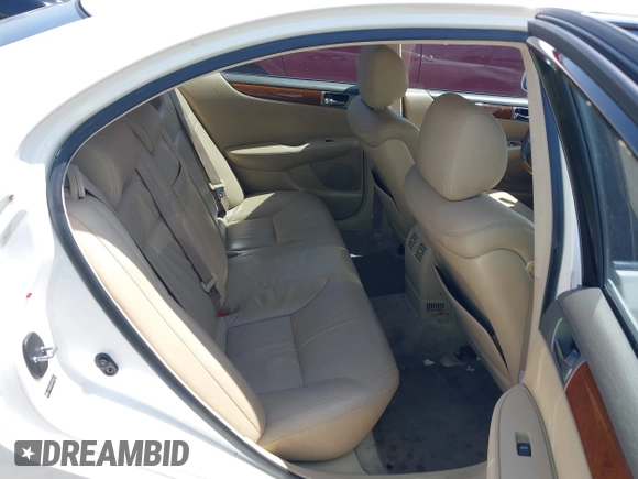 2005 Lexus ES 350 with VIN JTHBA30G655081213, listed as a IAAI auction lot 42203943 with 236,844 mi miles and . Bid and sale history available at DreamBid. Image 8.