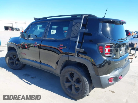 2019 Jeep Renegade Trailhawk with VIN ZACNJBC18KPK06583, listed as a IAAI auction lot 41733020 with 73,666 mi miles and . Bid and sale history available at DreamBid. Image 14.