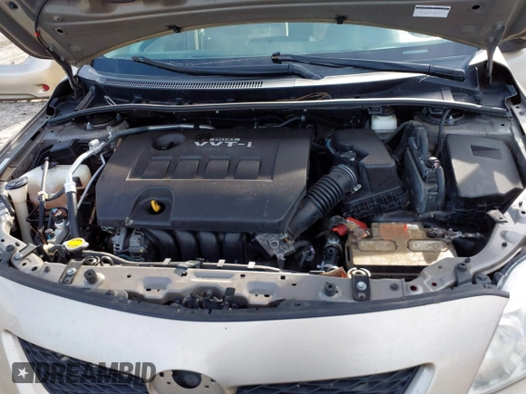 2009 Toyota Corolla with VIN 1NXBU40E19Z051749, listed as a IAAI auction lot 41650985 with 194,158 mi miles. Bid and sale history available at carsss.com. Image 10.