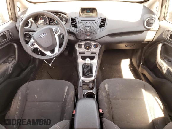 2017 Ford Fiesta SE with VIN 3FADP4EJ5HM101913, listed as a Copart auction lot 50064185 with 105,843 mi miles and Salvage Title. Bid and sale history available at carsss.com. Image 8.