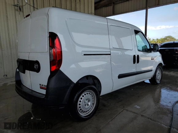 2018 Ram ProMaster City Cargo Tradesman with VIN ZFBERFAB5J6L36985, listed as a Copart auction lot 42417974 with 132,215 mi miles and . Bid and sale history available at DreamBid. Image 3.