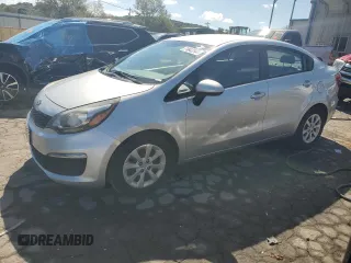2017 Kia Rio LX with VIN KNADM4A37H6010780, listed as a Copart auction lot 71842344 with 123,281 mi miles and Salvage Title. Bid and sale history available at DreamBid. Image 1.