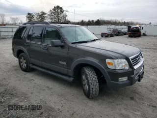2006 Ford Explorer XLT with VIN 1FMEU73EX6ZA26471, listed as a Copart auction lot 51733125 with 134,396 mi miles and Salvage Title. Bid and sale history available at DreamBid. Image 4.