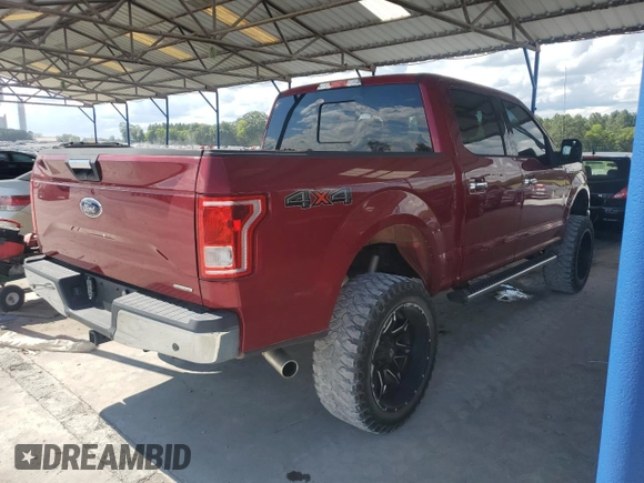 2015 Ford F-150 XLT with VIN 1FTEW1EFXFFC03278, listed as a Copart auction lot 65702765 with 144,383 mi miles and Clean title. Bid and sale history available at DreamBid. Image 3.