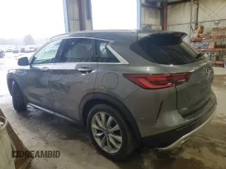 2022 Infiniti QX50 Essential with VIN 3PCAJ5CB9NF105544, listed as a Copart auction lot 39378973 with 10,245 mi miles and . Bid and sale history available at DreamBid. Image 2.