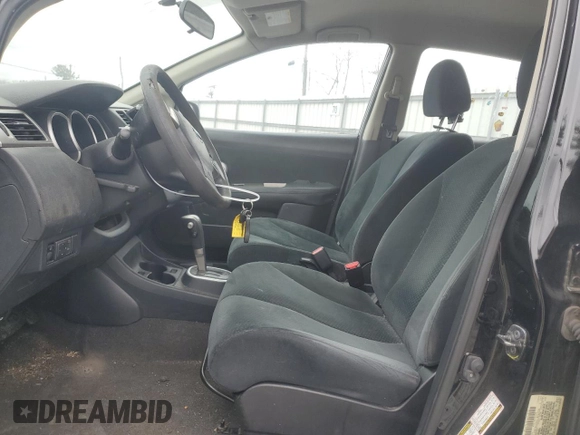 2011 Nissan Versa 1.8 S with VIN 3N1BC1AP4BL360740, listed as a Copart auction lot 47895665 with 179,672 mi miles and Salvage Title. Bid and sale history available at carsss.com. Image 7.