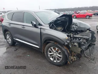 2020 Hyundai Santa Fe SE with VIN 5NMS2CAD2LH149343, listed as a IAAI auction lot 41507293 with 85,255 mi miles. Bid and sale history available at carsss.com. Image 1.