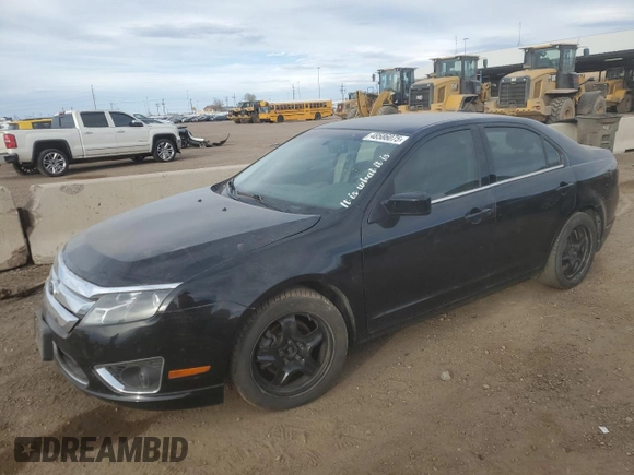 2012 Ford Fusion SEL with VIN 3FAHP0JG6CR146228, listed as a Copart auction lot 48586075 with 97,456 mi miles and Clean Title. Bid and sale history available at carsss.com. Image 1.