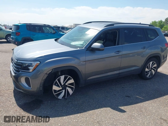 2025 Volkswagen Atlas SE with VIN 1V2HR2CA8SC512047, listed as a IAAI auction lot 42666603 with 6,398 mi miles and . Bid and sale history available at DreamBid. Image 14.