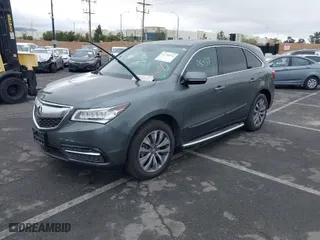 2014 Acura MDX Tech Pkg with VIN 5FRYD3H46EB007753, listed as a IAAI auction lot 41798434 with 62,404 mi miles. Bid and sale history available at carsss.com. Image 2.