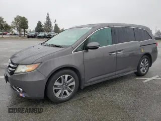 2016 Honda Odyssey Touring Elite with VIN 5FNRL5H97GB090094, listed as a Copart auction lot 50545285 with 158,334 mi miles and Salvage Title. Bid and sale history available at carsss.com. Image 1.