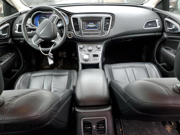 2015 Chrysler 200 C with VIN 1C3CCCCB5FN662241, listed as a Copart auction lot 53702975 with 68,597 mi miles and Salvage Title. Bid and sale history available at DreamBid. Image 8.