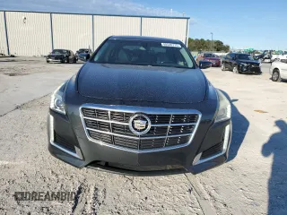 2014 Cadillac CTS Sedan RWD with VIN 1G6AP5SX7E0194625, listed as a Copart auction lot 88546775 with 127,934 mi miles and Salvage Title. Bid and sale history available at carsss.com. Image 5.