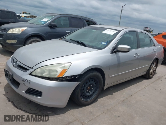 2006 Honda Accord EX-L с VIN 1HGCM56806A024170, выставлен на аукционе IAAI как лот 42482626 с пробегом 157 717 миль миль и . История ставок и продаж доступна на DreamBid. Изображение 2.