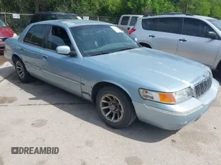 2002 Mercury Grand Marquis LS Premium with VIN 2MEFM75W32X626469, listed as a IAAI auction lot 42015115 with 111,952 mi miles and . Bid and sale history available at DreamBid. Image 1.