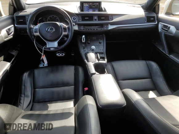 2013 Lexus CT 200h with VIN JTHKD5BH4D2142535, listed as a Copart auction lot 59635375 with 167,988 mi miles and Salvage title. Bid and sale history available at DreamBid. Image 8.
