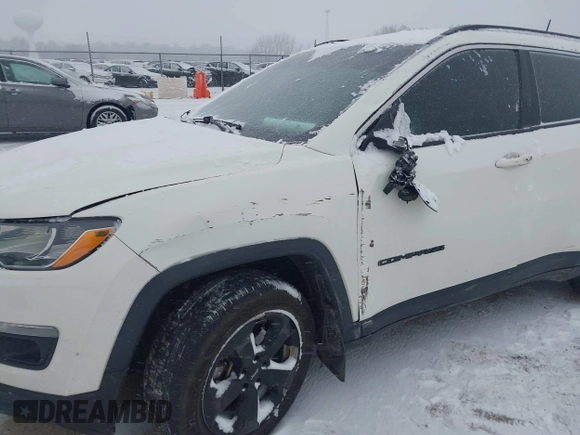 2018 Jeep Compass Latitude with VIN 3C4NJCBB8JT502584, listed as a IAAI auction lot 41559505 with 72,523 mi miles and . Bid and sale history available at DreamBid. Image 6.