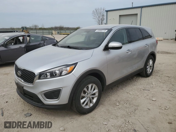 2018 Kia Sorento L with VIN 5XYPG4A36JG429181, listed as a Copart auction lot 50866115 with 41,868 mi miles and Salvage Title. Bid and sale history available at carsss.com. Image 1.