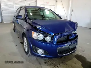 2014 Chevrolet Sonic LT with VIN 1G1JC5SHXE4171858, listed as a Copart auction lot 51755405 with 108,004 mi miles and Salvage Title. Bid and sale history available at DreamBid. Image 10.
