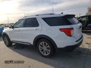 2022 Ford Explorer Limited with VIN 1FMSK7FH3NGA64018, listed as a Copart auction lot 43249475 with 0 mi miles and Salvage Title. Bid and sale history available at carsss.com. Image 2.