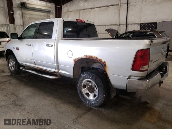 2010 Dodge Ram 2500 SLT with VIN 3D7UT2CL5AG161750, listed as a Copart auction lot 79929304 with 561,833 mi miles and Salvage Title. Bid and sale history available at carsss.com. Image 2.