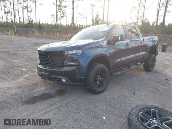 2020 Chevrolet Silverado 1500 LT Trail Boss with VIN 1GCPYFED1LZ189604, listed as a IAAI auction lot 41516096 with 76,118 mi miles. Bid and sale history available at carsss.com. Image 18.