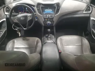 2014 Hyundai Santa Fe Sport with VIN 5XYZU3LB8EG155875, listed as a Copart auction lot 49855465 with 121,059 mi miles and Salvage Title. Bid and sale history available at carsss.com. Image 8.